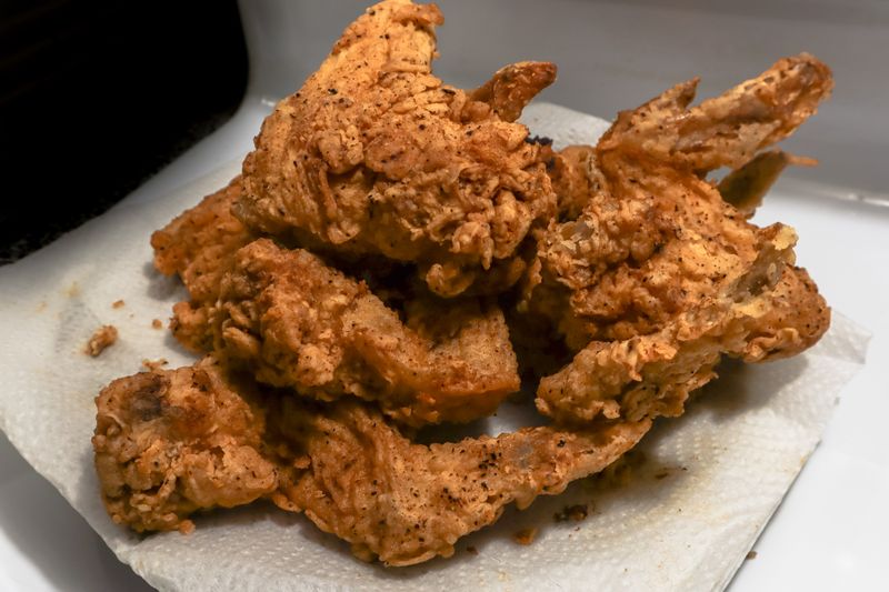 Korean BBQ Glazed wings over