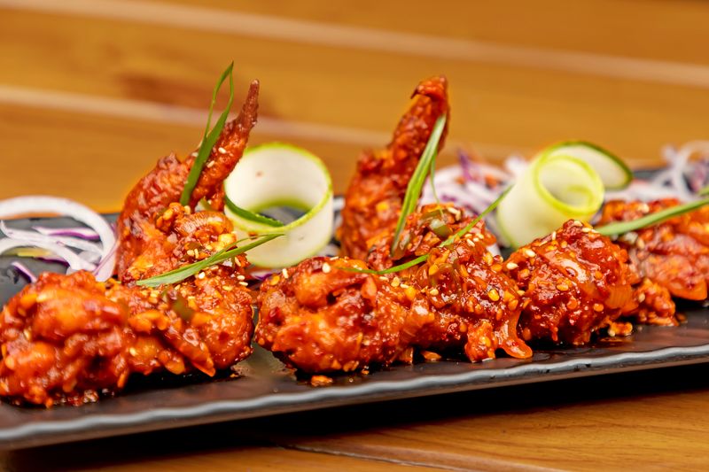 Mango Habanero wings wingsover
